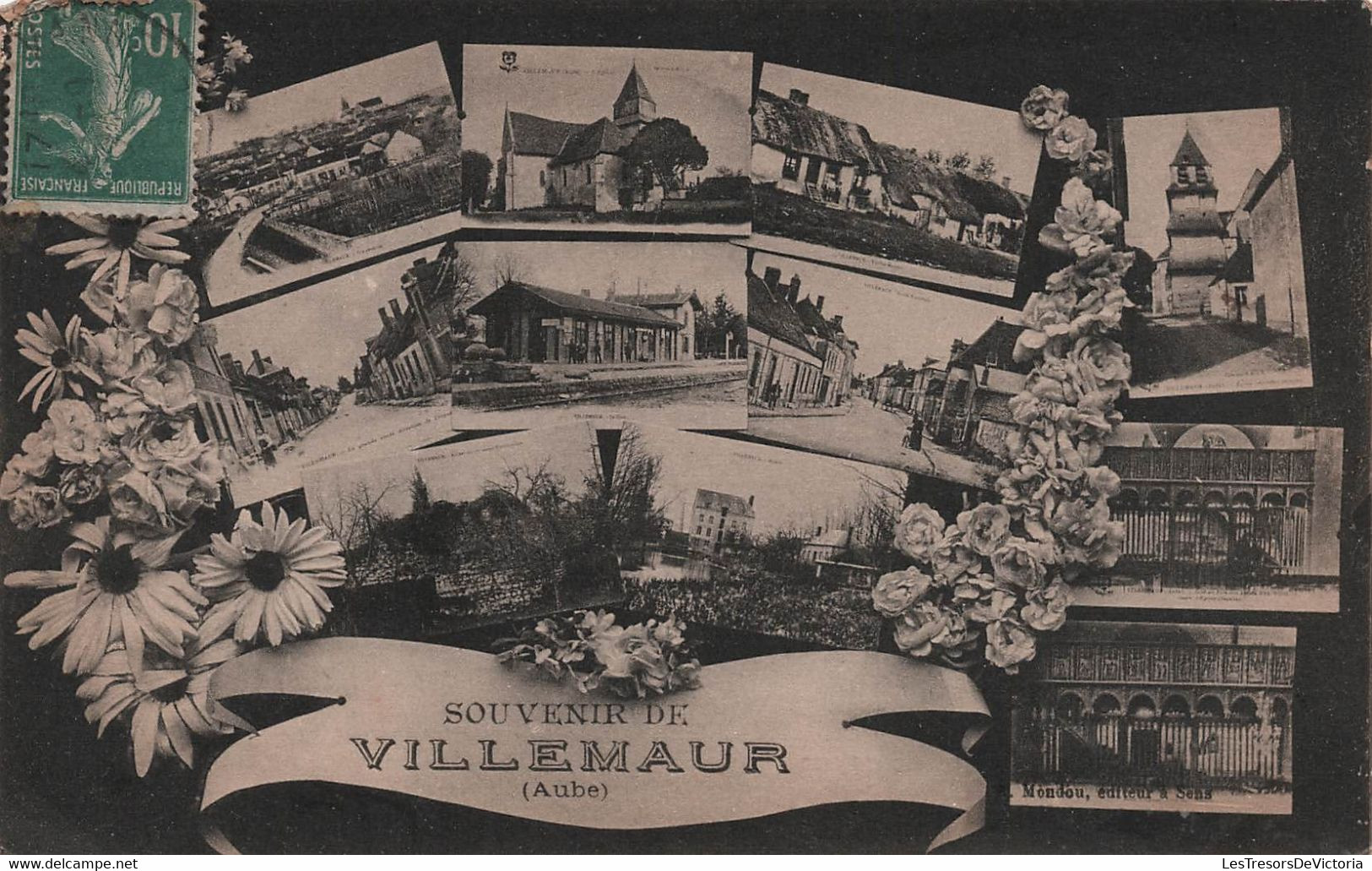 CPA Souvenir De Villemaur - Aube - Carte Multivues - Sonstige & Ohne Zuordnung