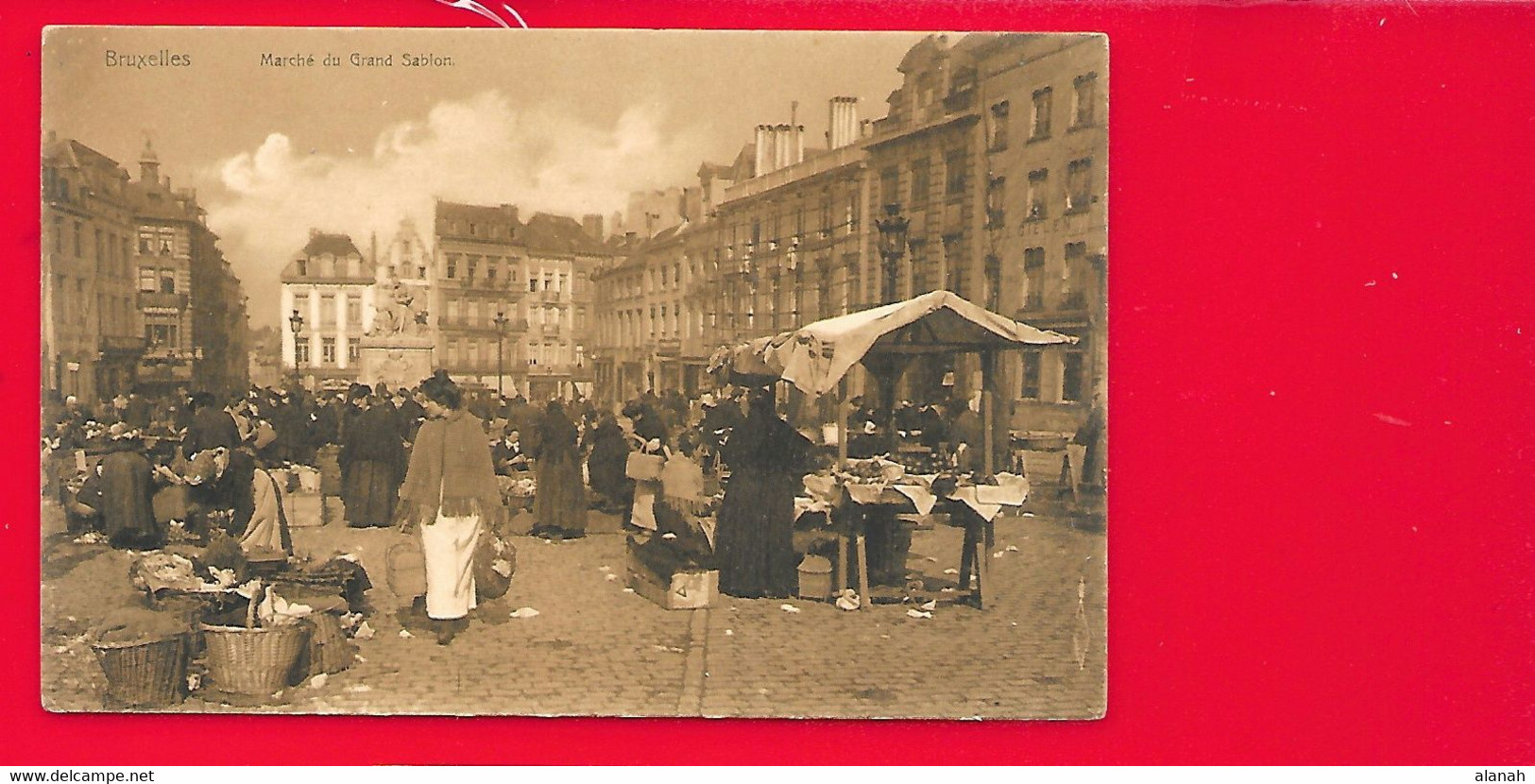 BRUXELLES Marché Du Grand Sablon (Nels) BELGIQUE - Markten