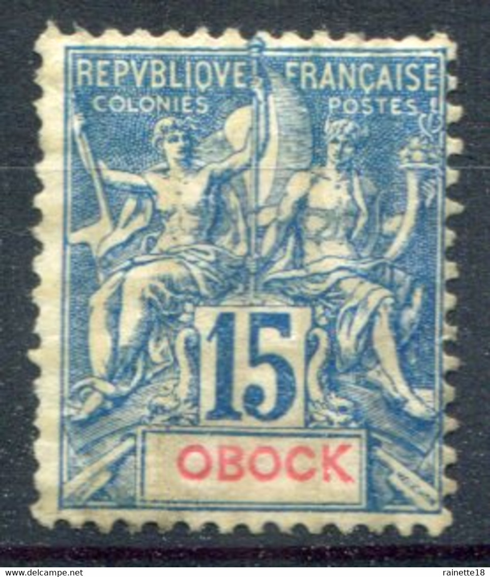 Obock                         N°  37  * - Unused Stamps