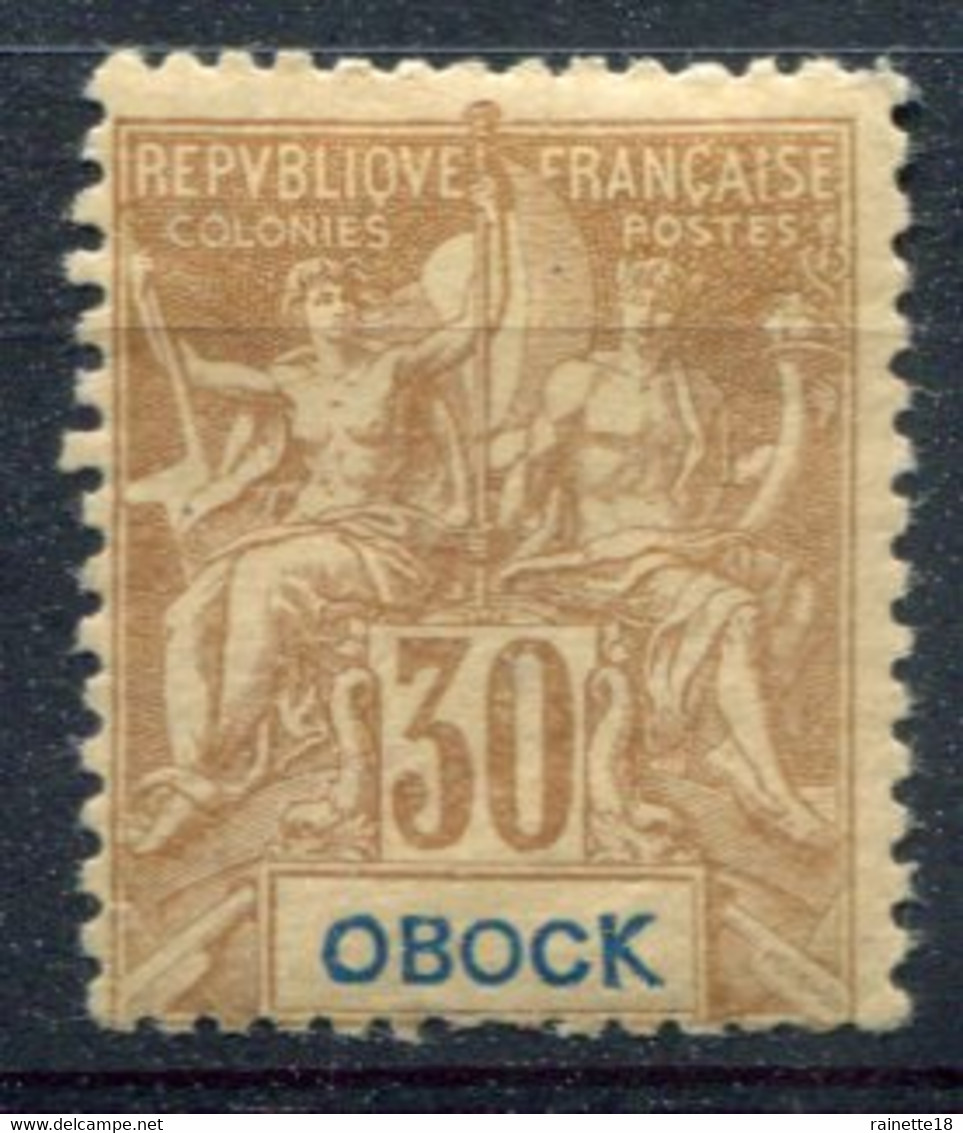 Obock                         N°  40  * - Neufs