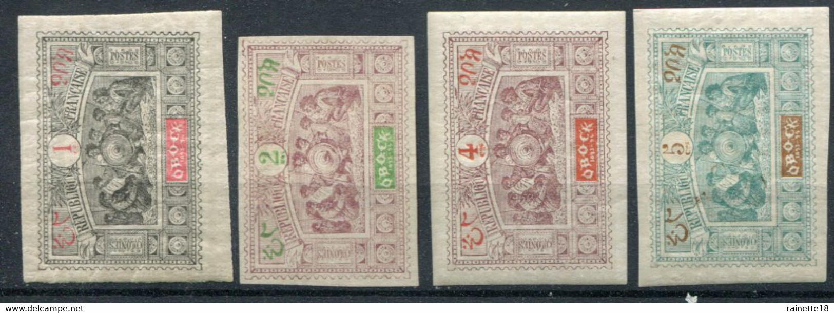 Obock                         N°  47/50 * - Unused Stamps