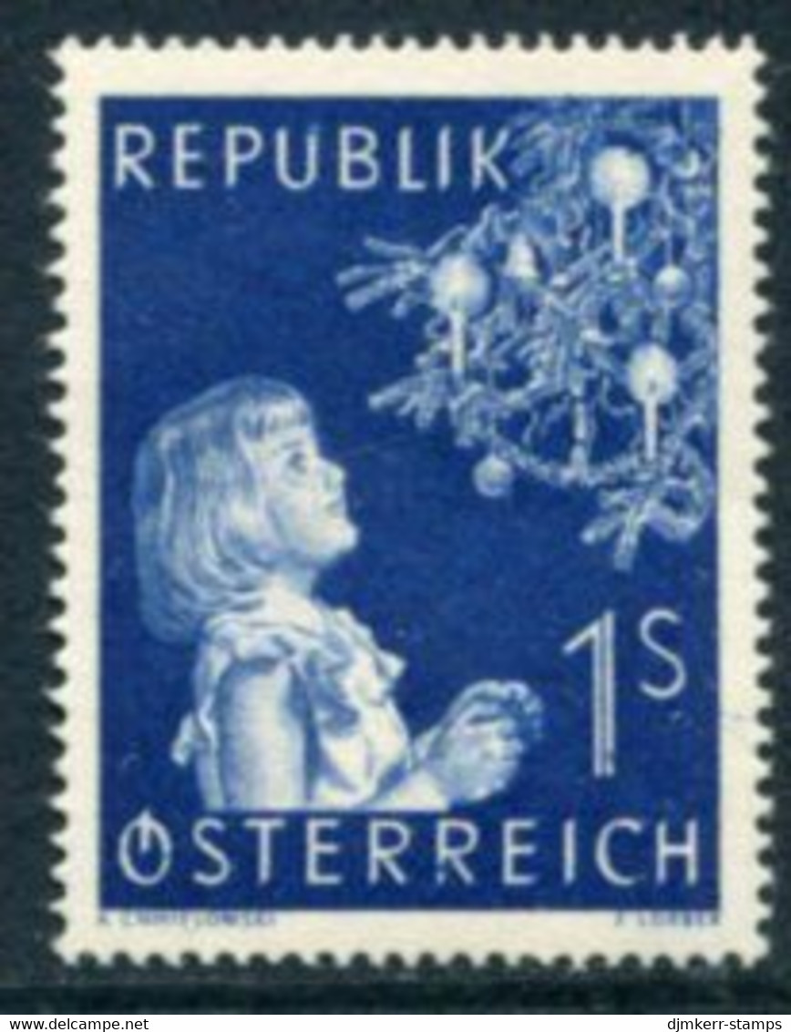 AUSTRIA 1954  Christmas  MNH / **.  Michel 1009 - Ungebraucht