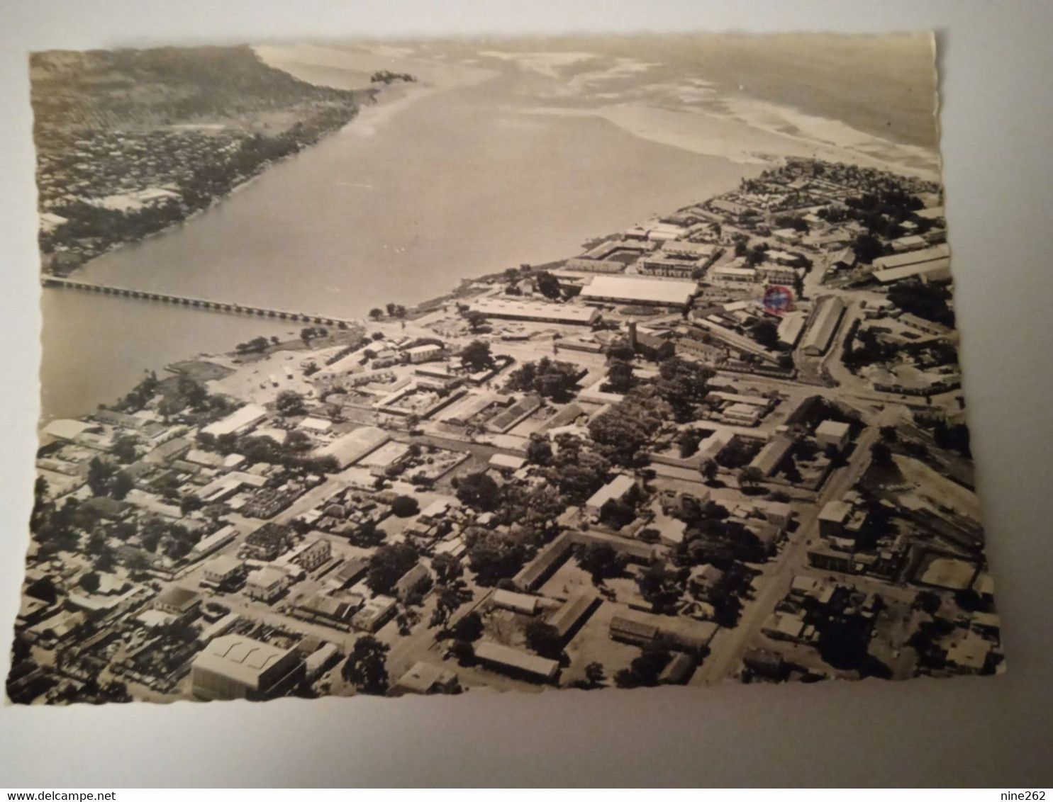 AFRIQUE...FRANCE...DAHOMEY..COTONOU..... VUE AERIENNE .... - Dahomey