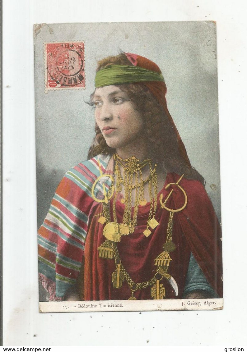 BEDOUINE TUNISIENNE 17     1908 - Tunisia