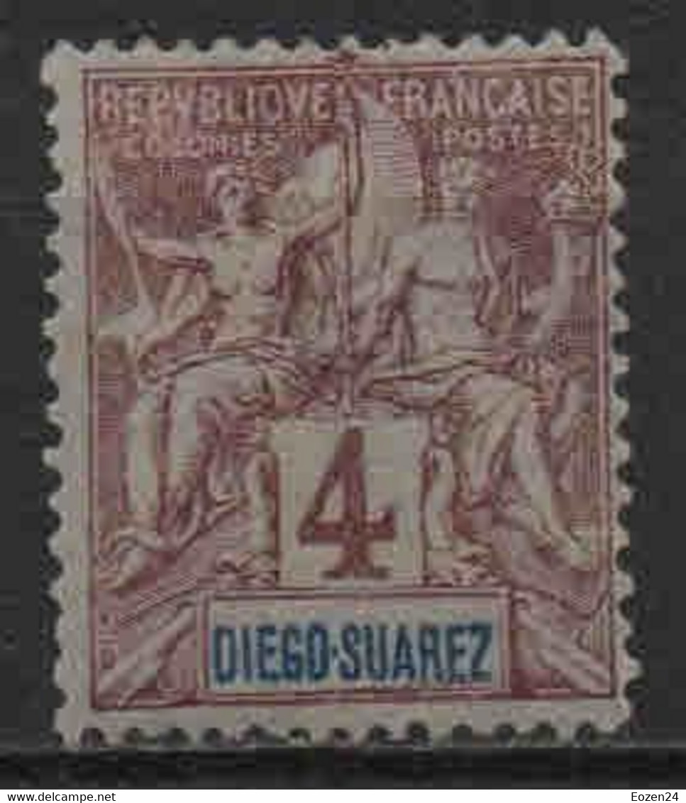 Diego Suarez  - 1893 - Type Sage   N° 40 - Neufs * - MLH - Ongebruikt