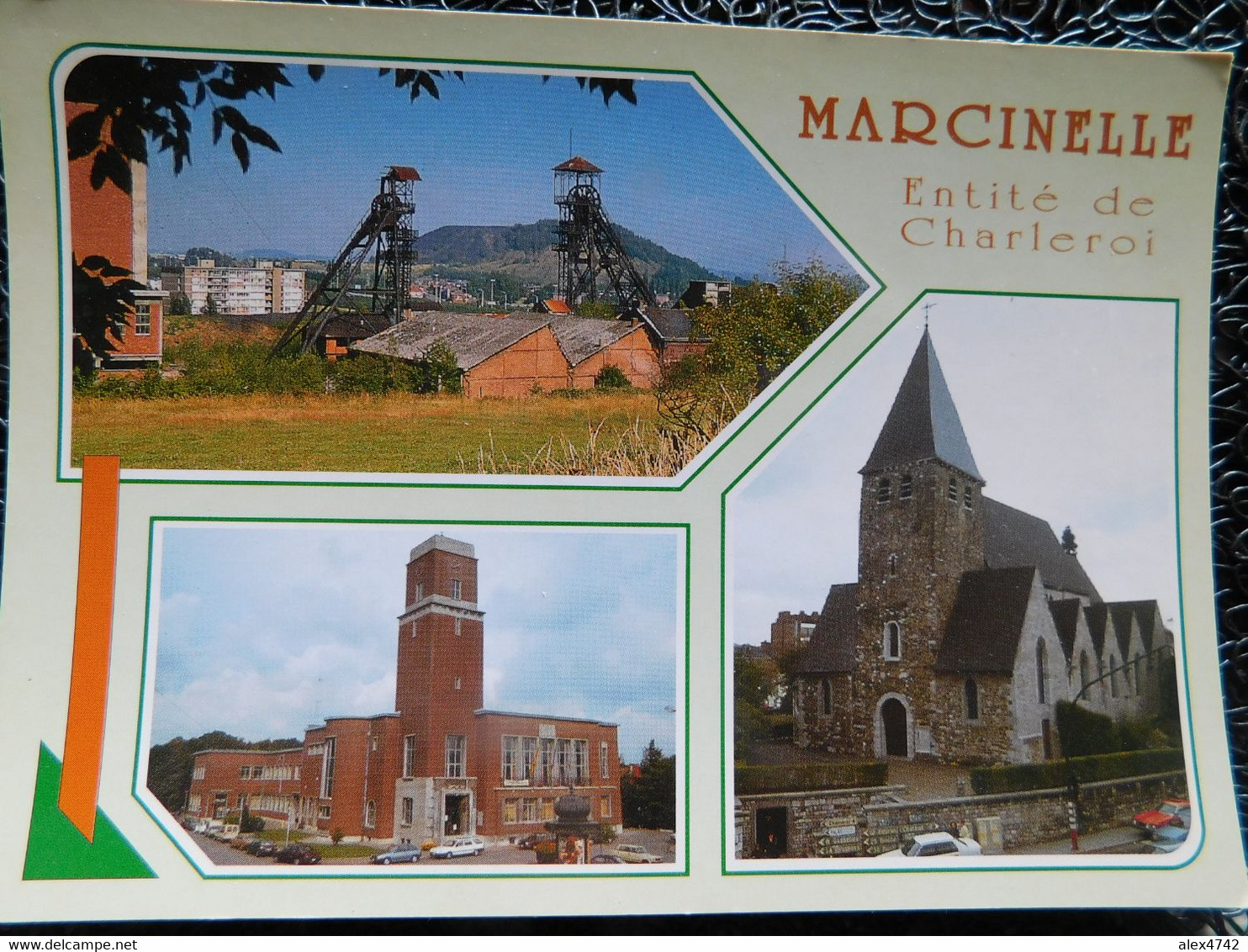 Marcinelle, Bois Du Cazier, église St Martin, Hôtel De Ville  (P13) - Charleroi