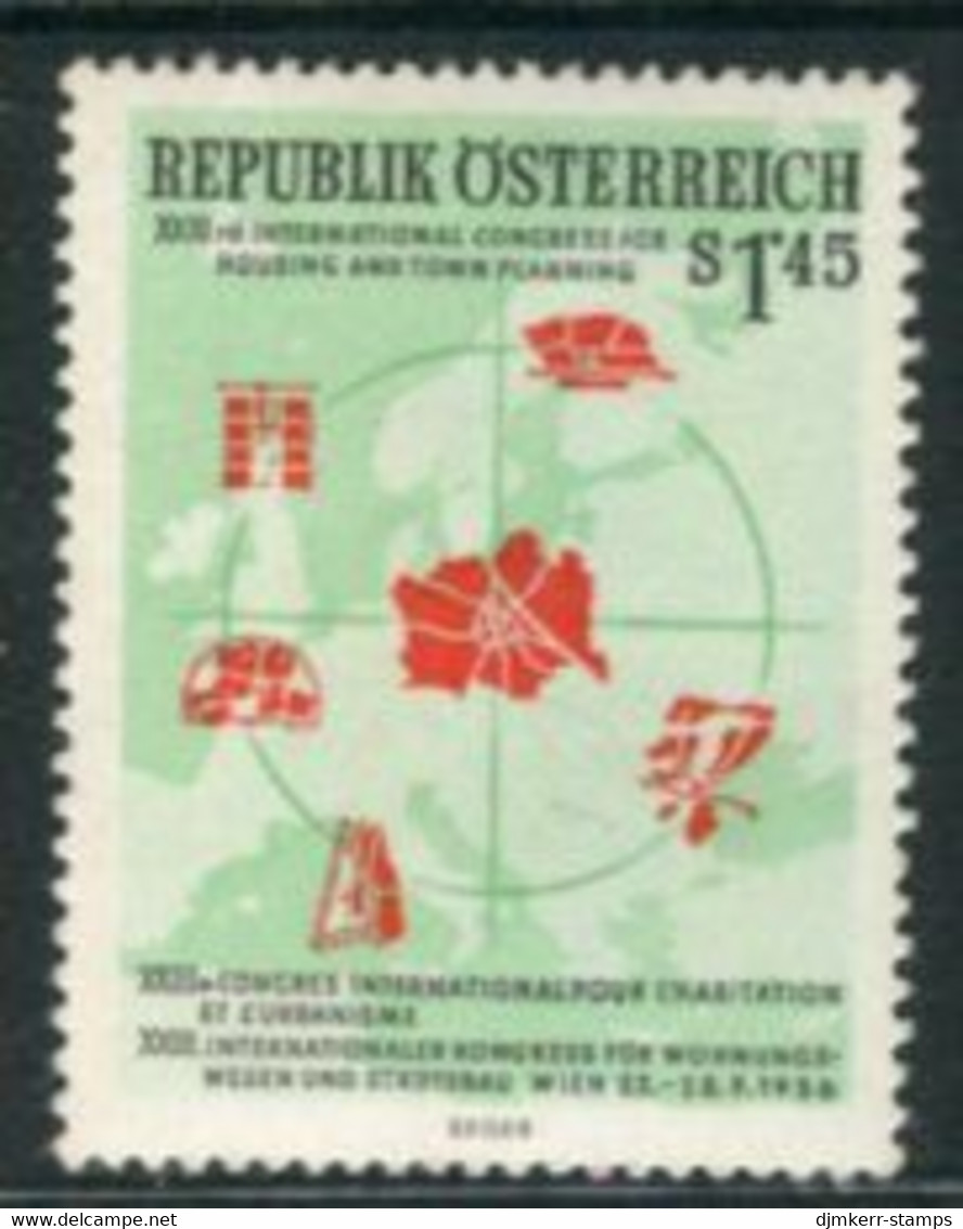 AUSTRIA 1956 Town Planning Congress MNH / **.  Michel 1027 - Nuovi