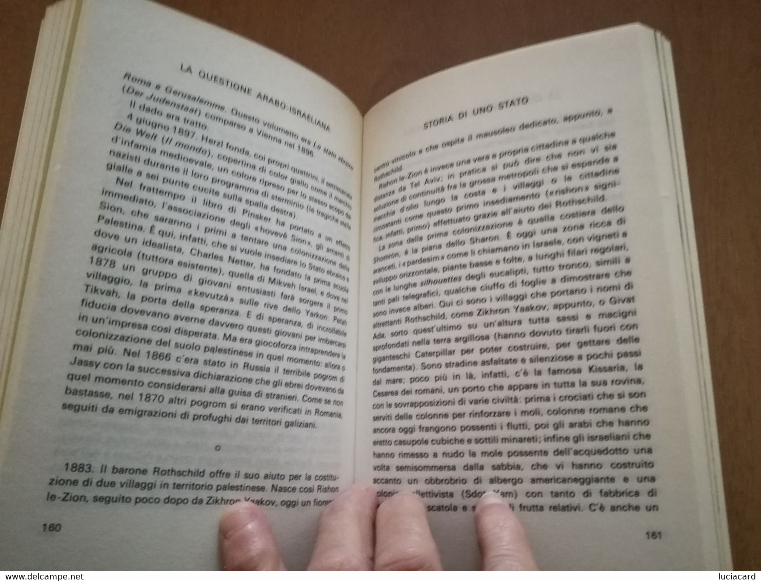 LA QUESTIONE ARABO ISRAELIANA -GIULIO RICCHEZZA -EDIZIONI DI CREMILLE 1971 - Storia, Biografie, Filosofia