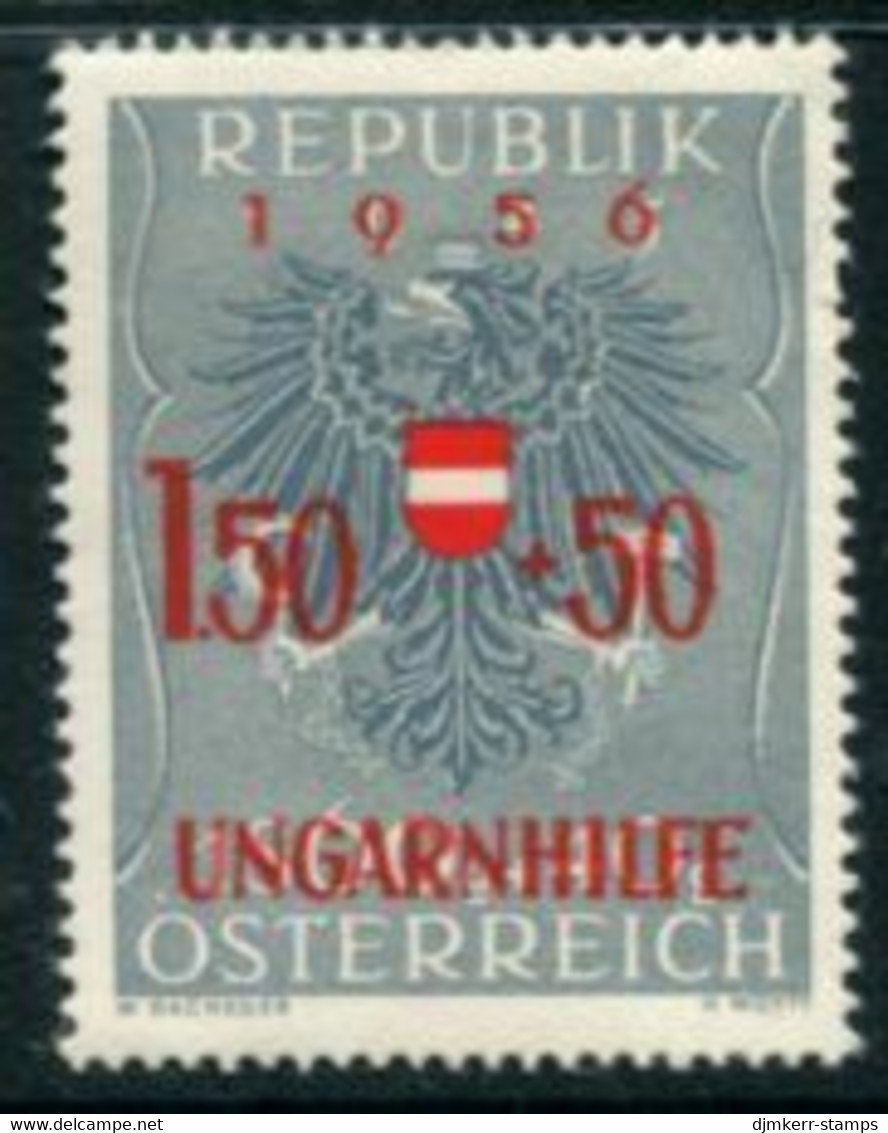 AUSTRIA 1956 Hungarian Refugee Aid MNH / **.  Michel 1030 - Unused Stamps