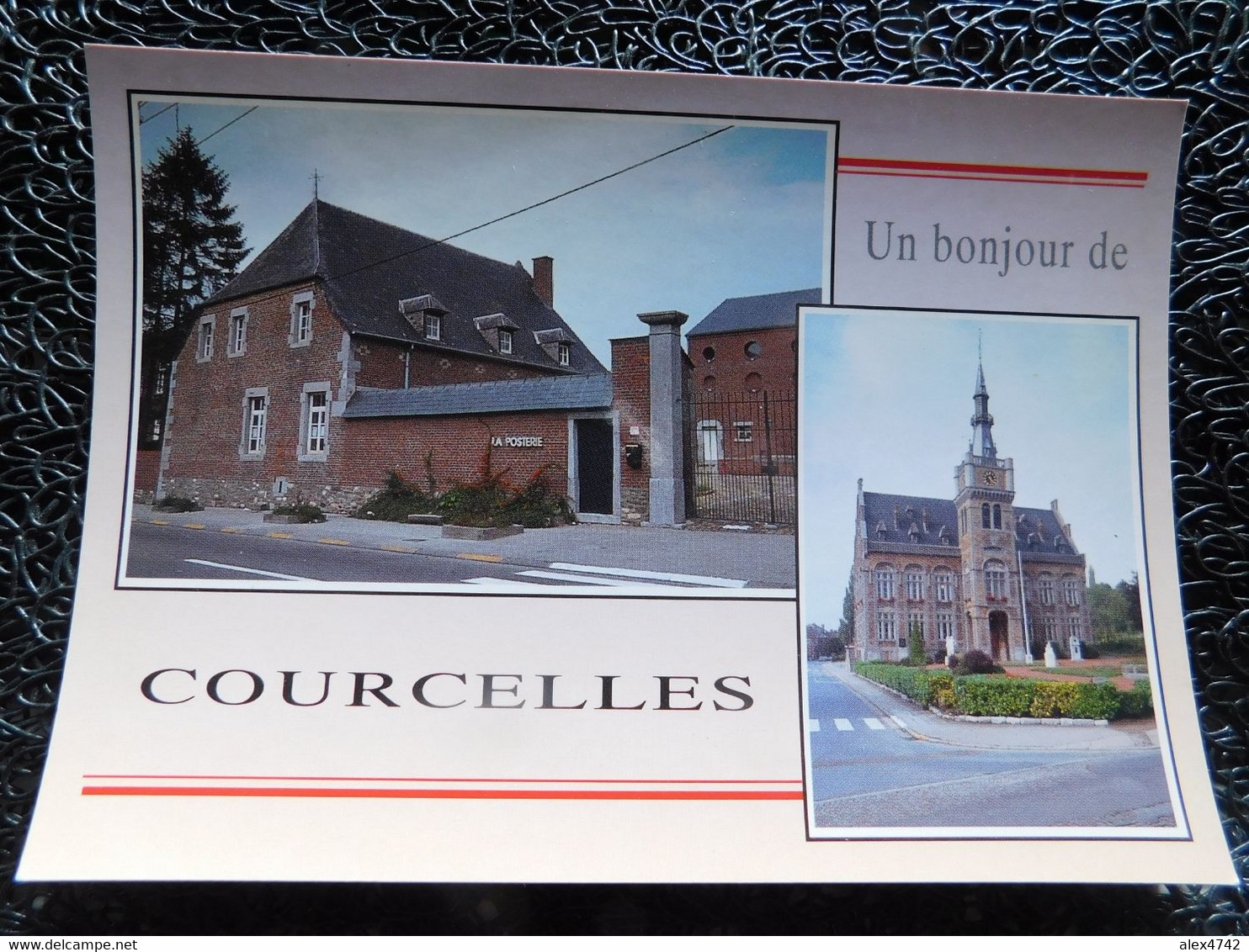 Un Bonjour De Courcelles, Hôtel De Ville, La Posterie  (P13) - Courcelles