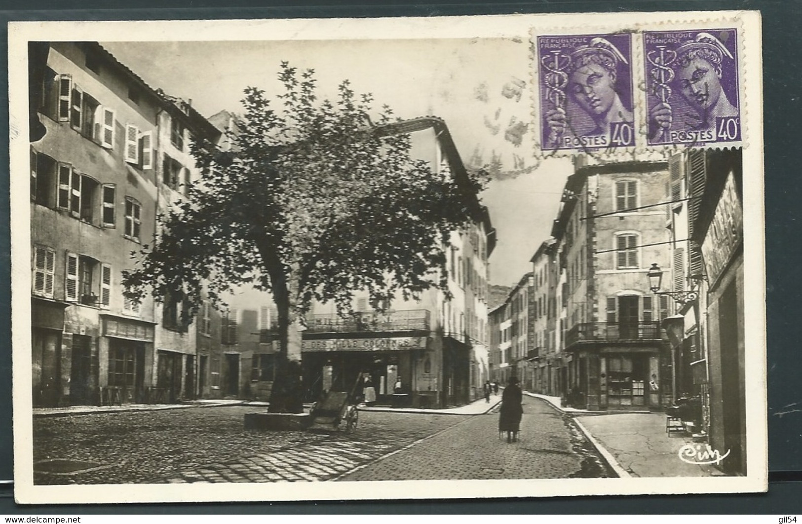 - Draguignan -  Place Aux Herbes Et Rue De L'observance  Lx 6094 - Draguignan