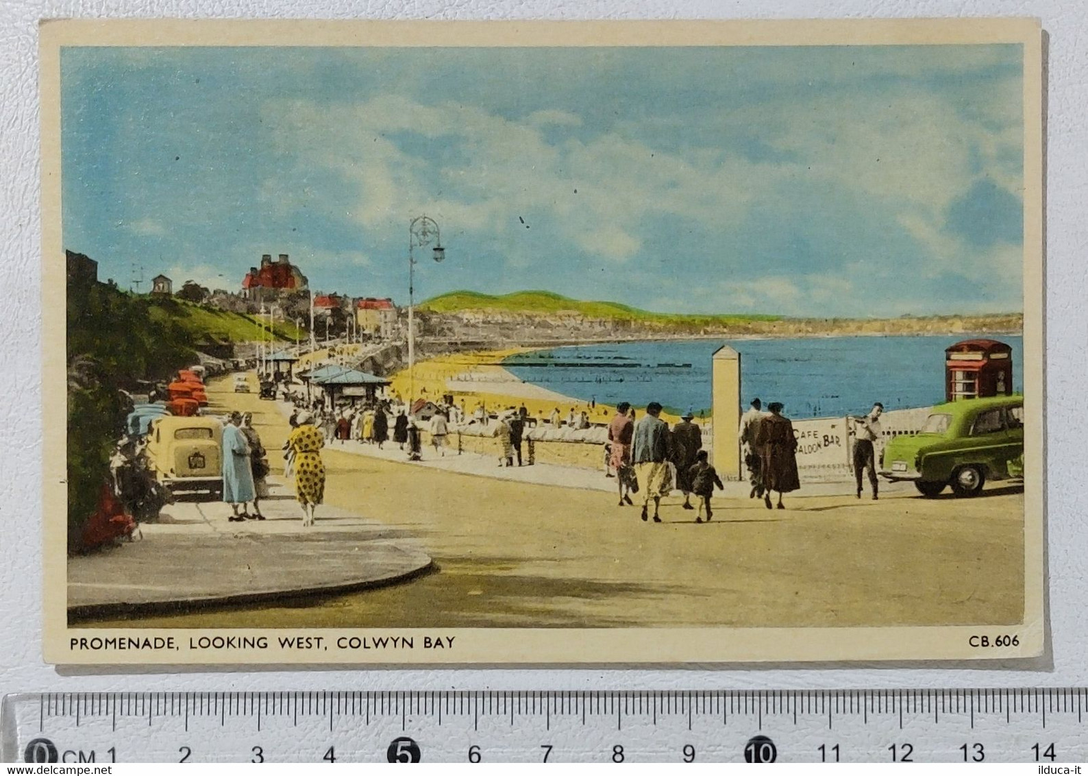 I121999 Cartolina Regno Unito Galles - Colwyn Bay - Promenade - Unknown County