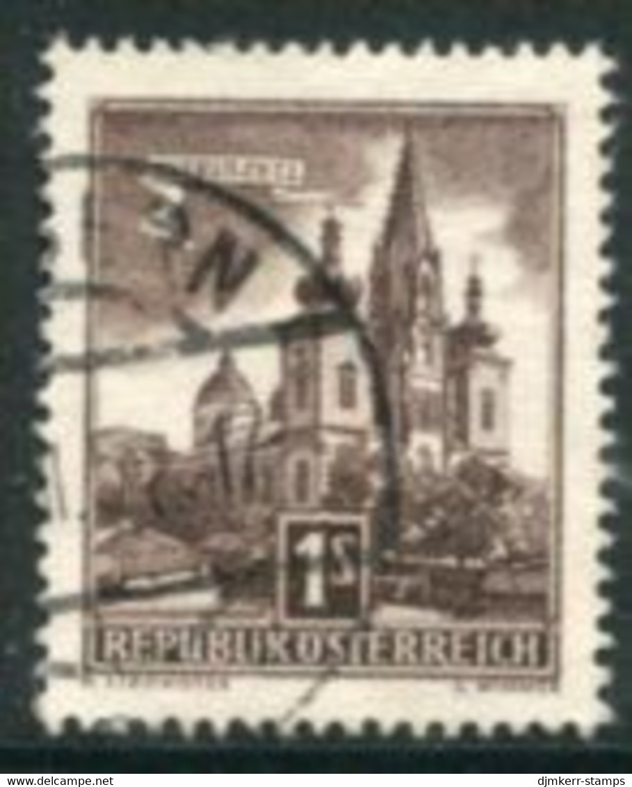 AUSTRIA 1957 Mariazell Basilica Used.  Michel 1035 - Usados