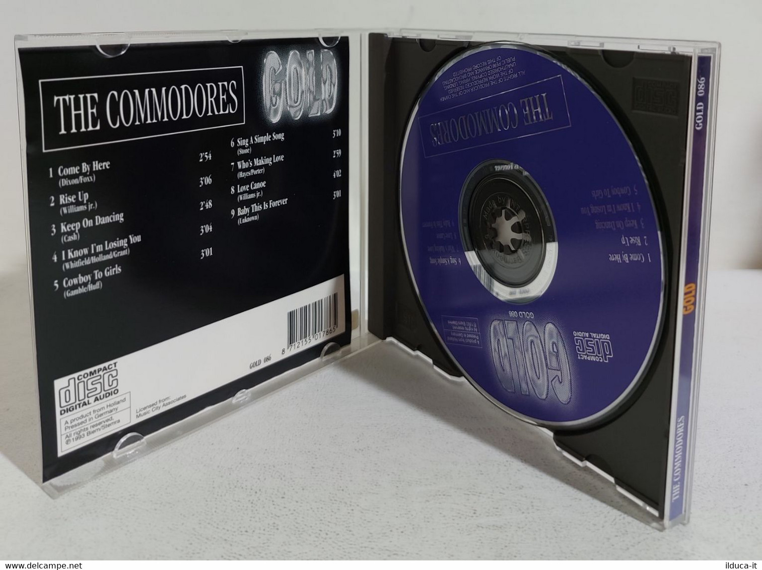 I108289 CD - THE COMMODORES - Gold - 1993 - Soul - R&B