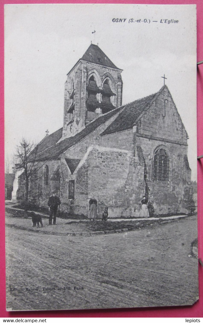 95 - Osny - L'Eglise - R/verso - Osny