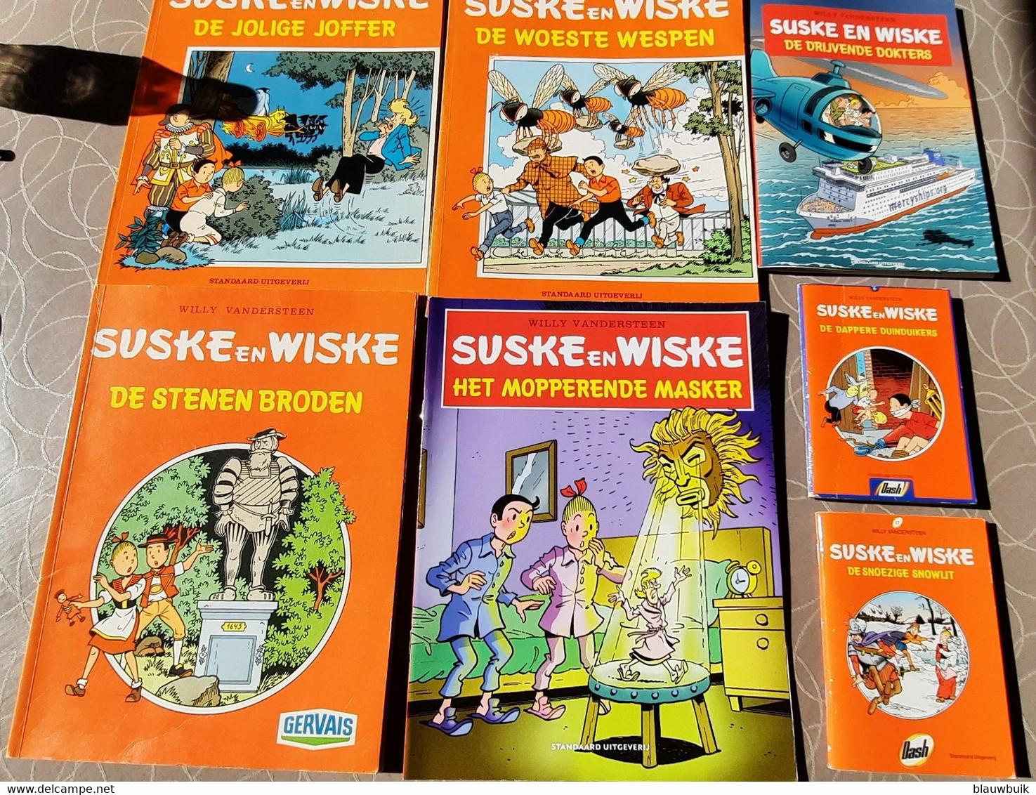 7x Suske En Wiske Albums - Suske & Wiske