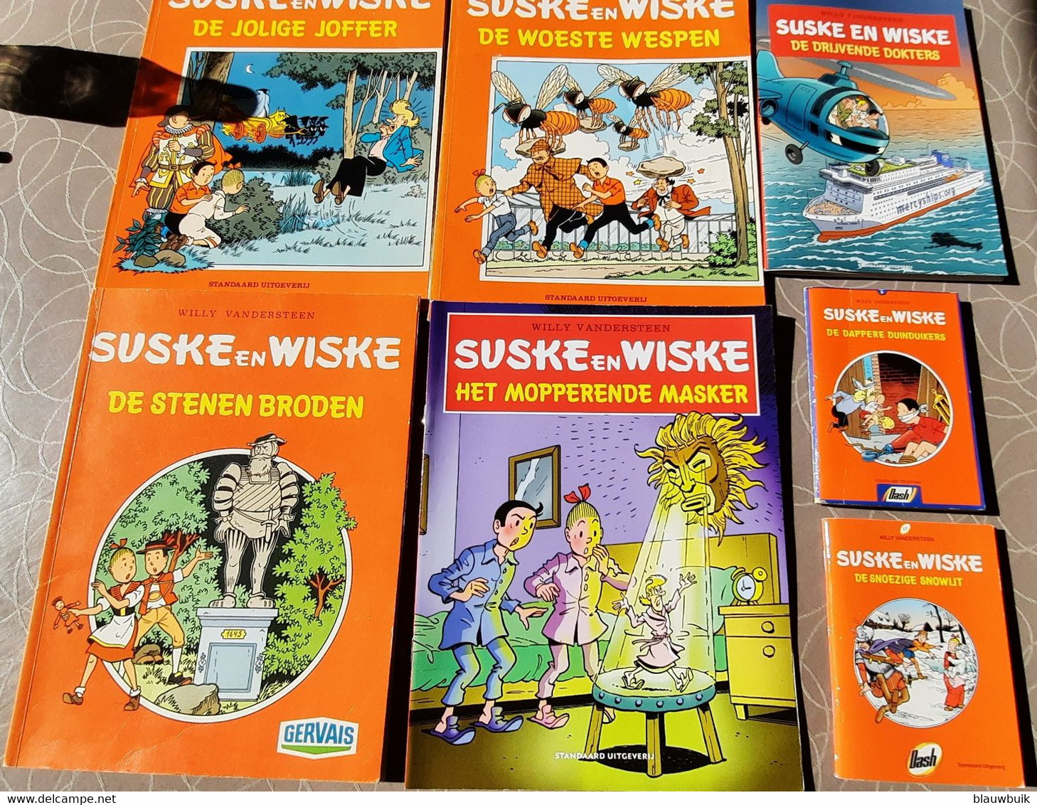 7x Suske En Wiske Albums - Suske & Wiske