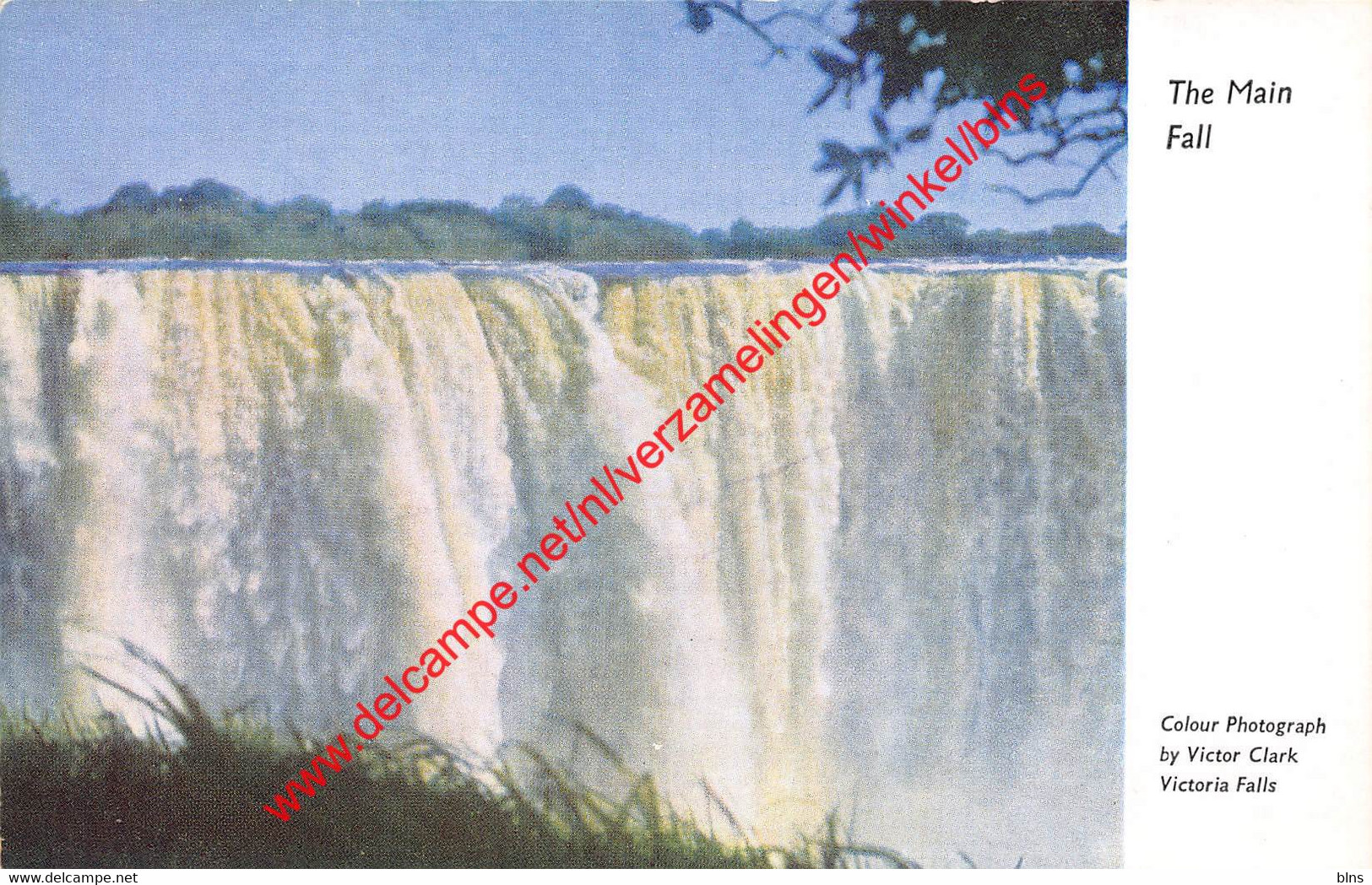 Zimbabwe - Victoria Falls - The Main Fall - Zimbabwe