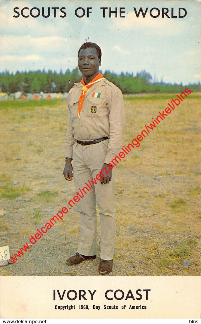 Scouts Of The World - Côte D'Ivoire - Ivory Coast - Côte-d'Ivoire