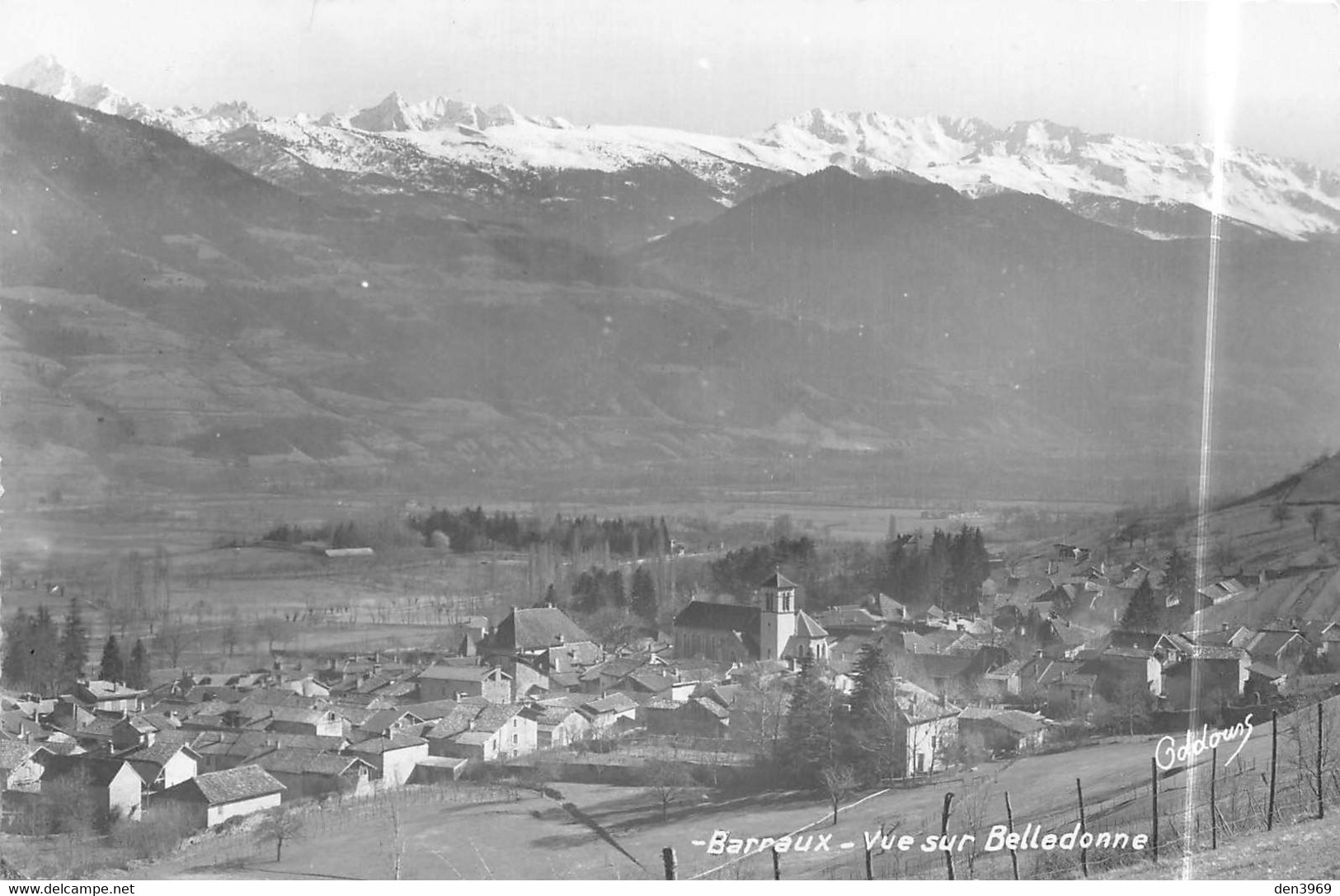 BARRAUX (Isère) - Vue Sur Belledonne - Barraux