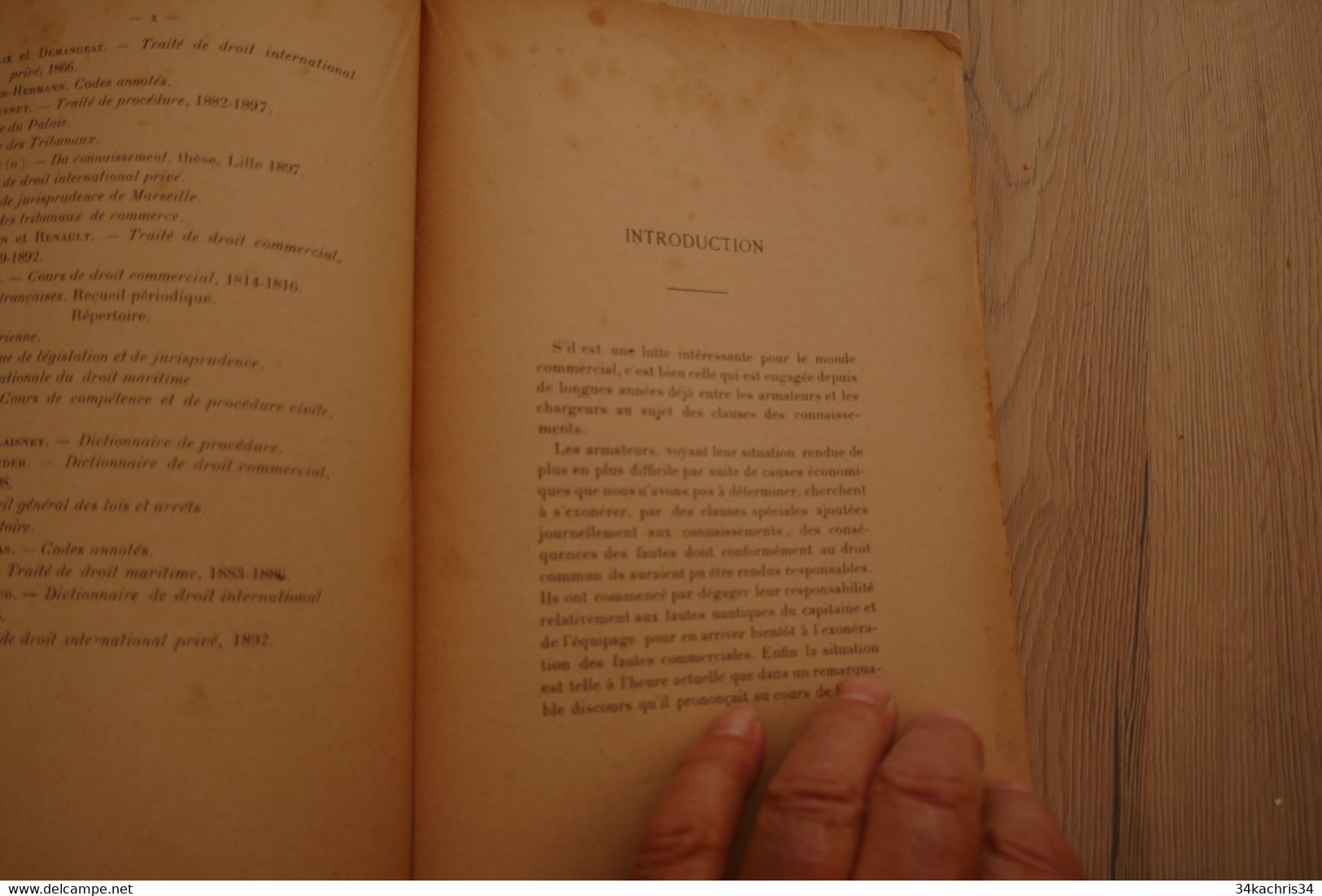 Thèse pour le doctorat De La Clause attributive de juridiction insérée dans les connaissements 1905 P.Gautier Marine com