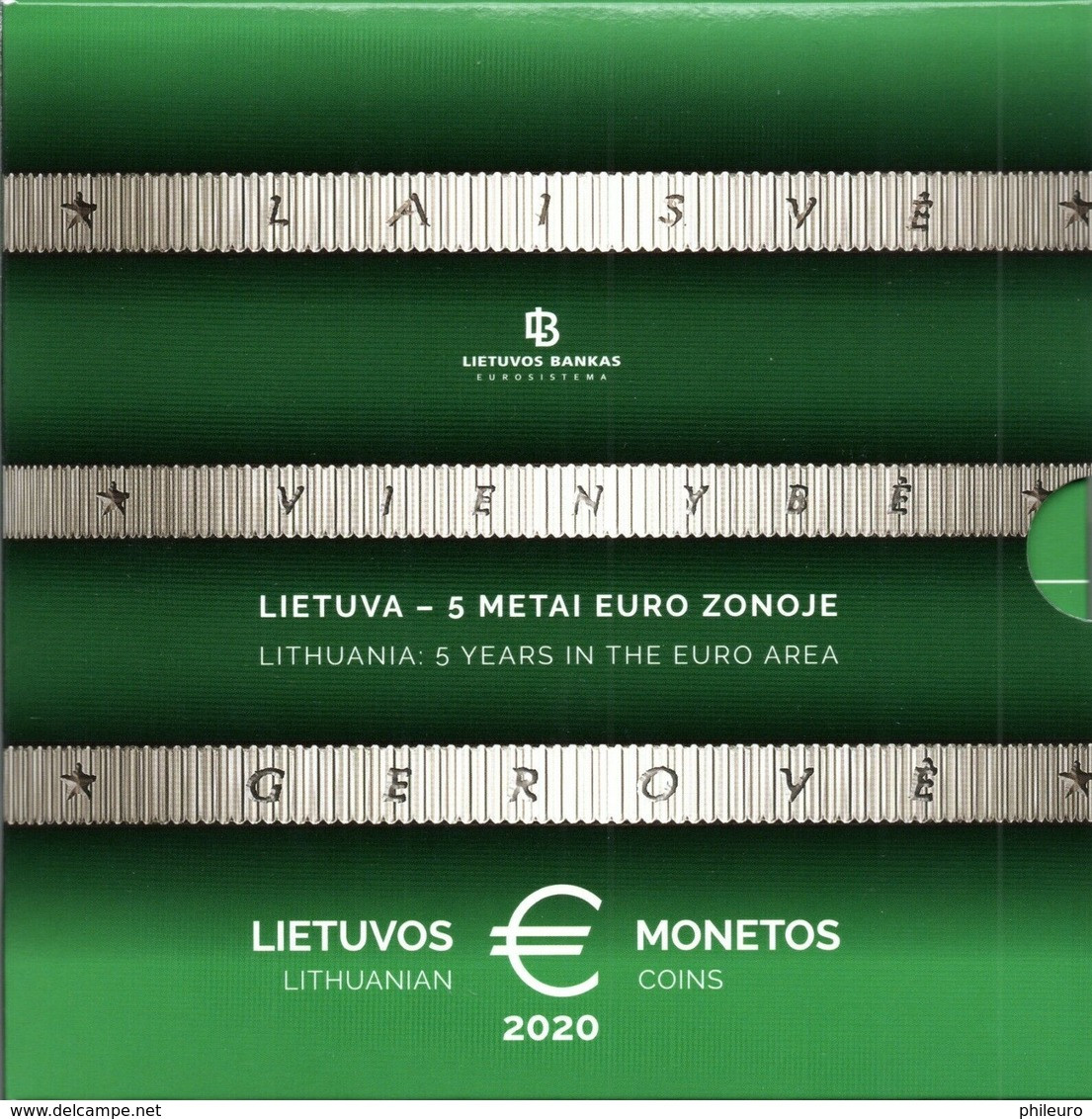 Lituanie 2020 : Coffret BU 8 Pièces (6.000 Exemplaires) - Disponible En France - Lithuania