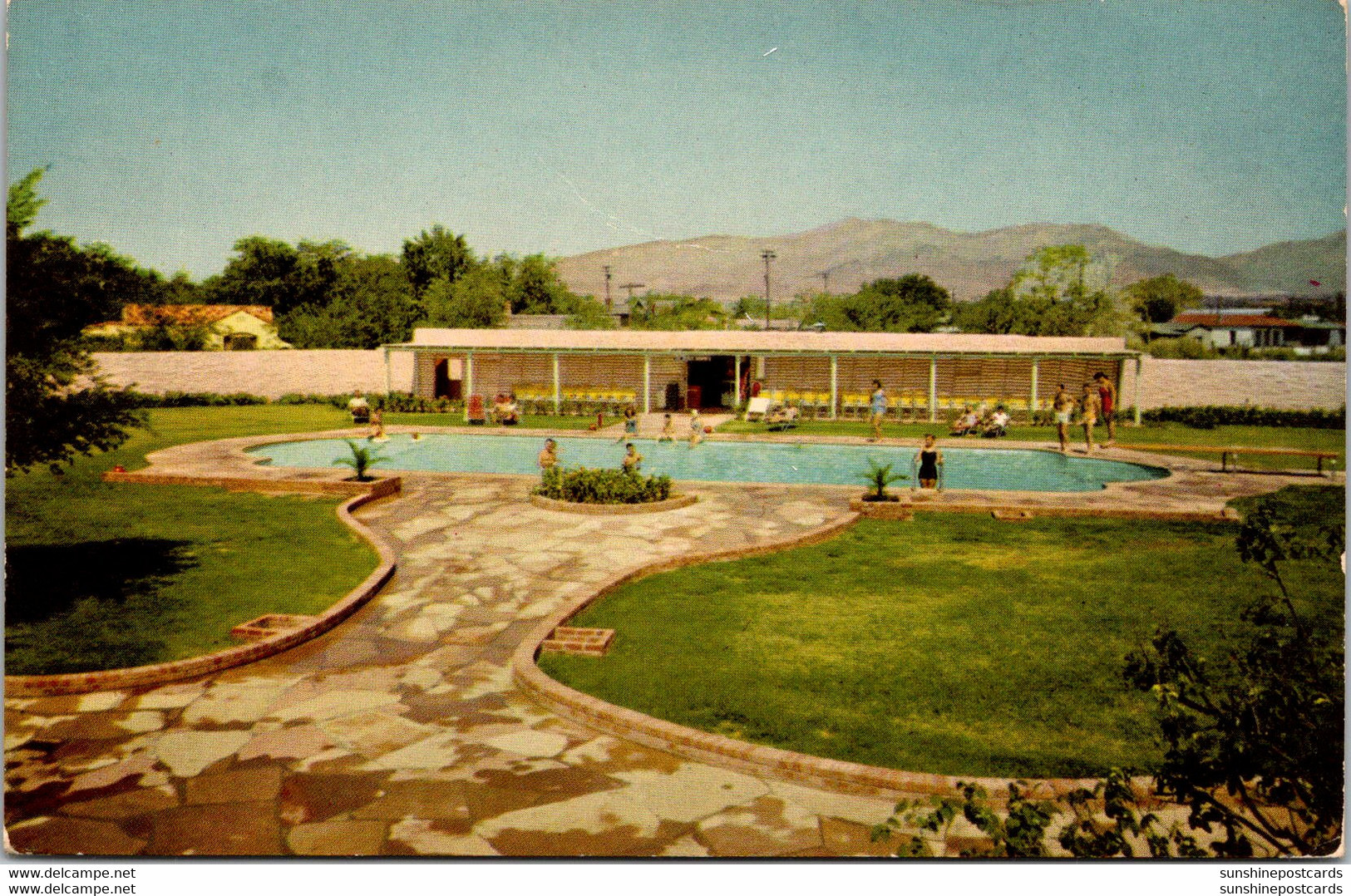 Texas El Paso Del Camino Courts 1954 - El Paso