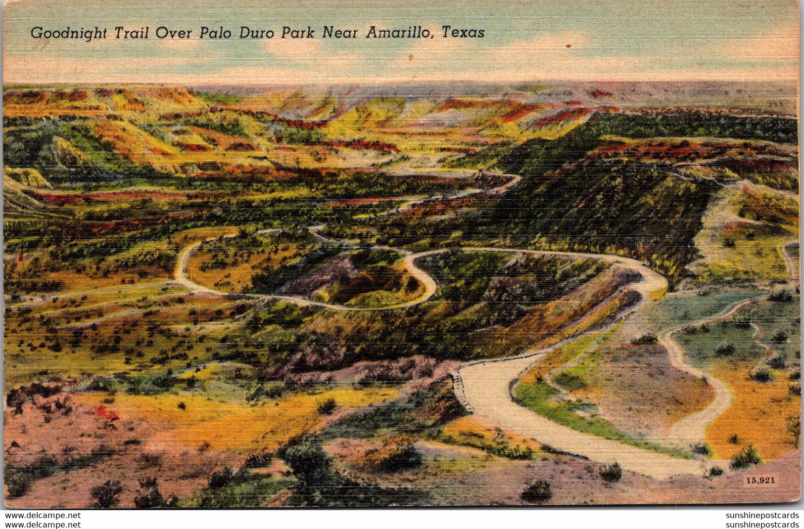 Texas Palo Duro Park Goodnight Trail - Amarillo