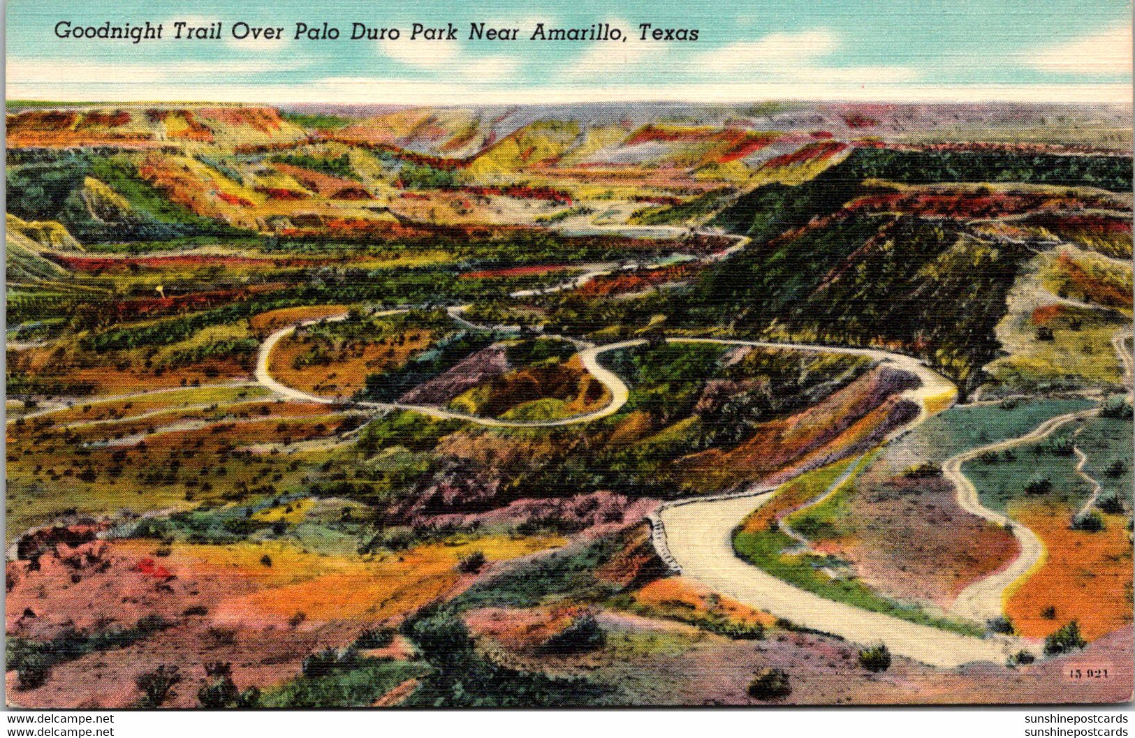 Texas Palo Duro Park Goodnight Trail - Amarillo