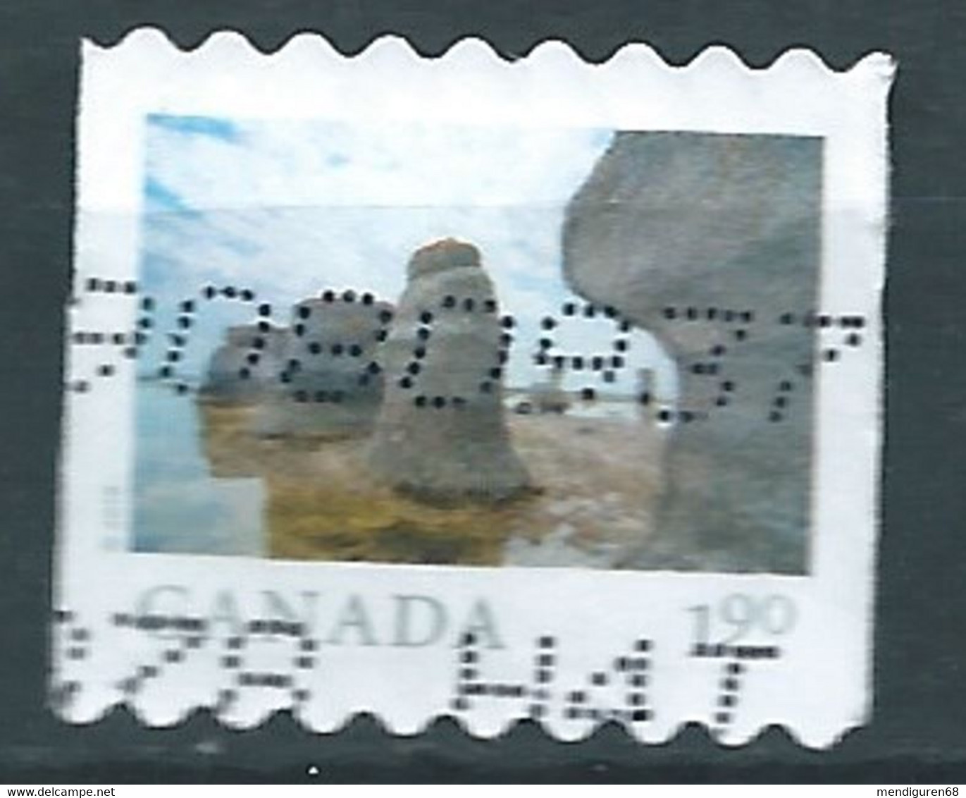CANADA 2019 MINGAN ARCHIPELAGO NATIONAL PARK RESERVE, QUEBEC USED MI 3700 SC 3151 SG 3359 - Used Stamps