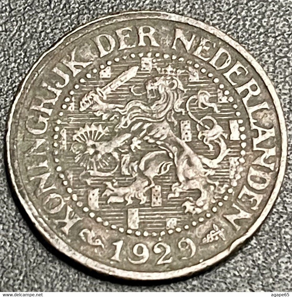 1929 Netherland 2,5 Cents - 2.5 Cent