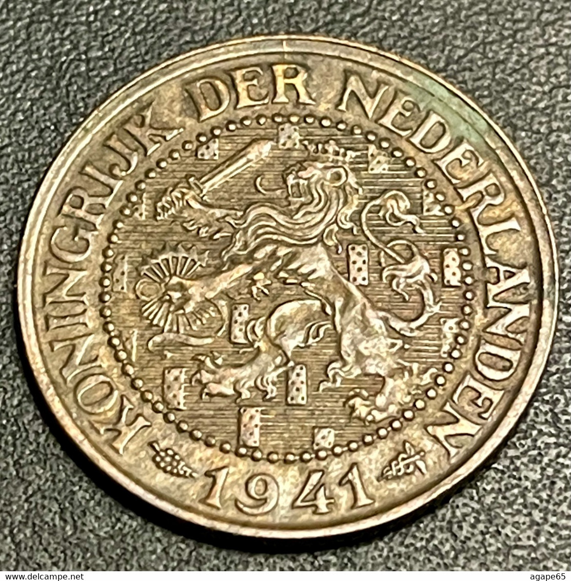 1941 Netherland 2,5 Cents - 2.5 Cent