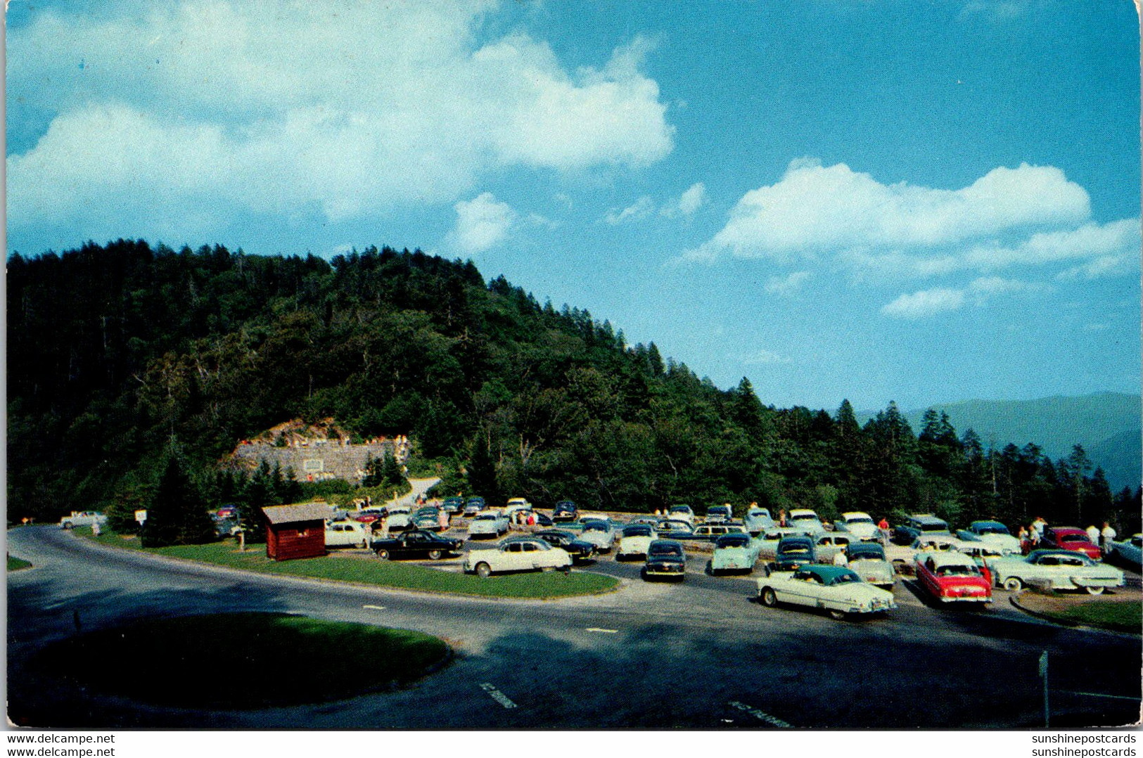 Tennessee Smoky Mountains Newfound Gap Parking Area - Smokey Mountains
