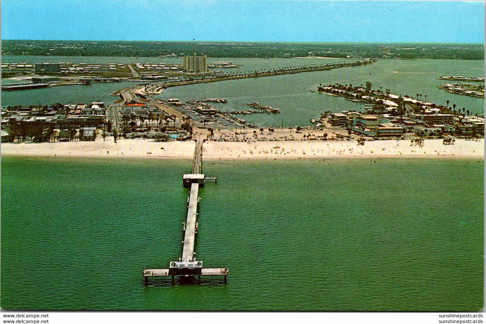 Florida Clearwater Beach Big Pier 60 Fishing Pier - Clearwater