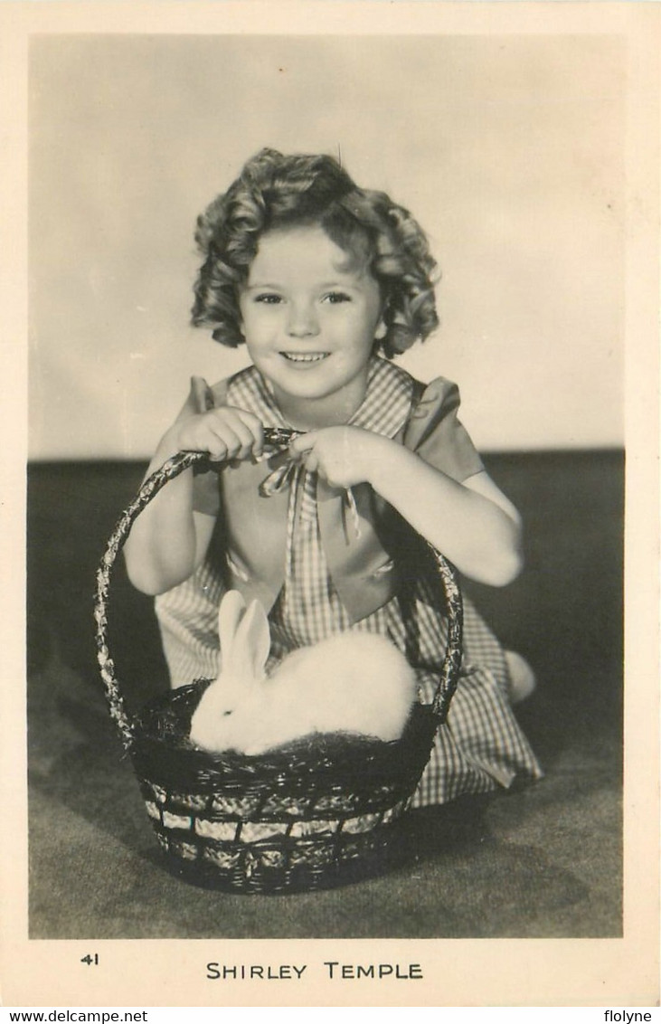 Shirley TEMPLE - Carte Photo - Actrice Cinéma Ciné - Célébrité Artiste - Attori