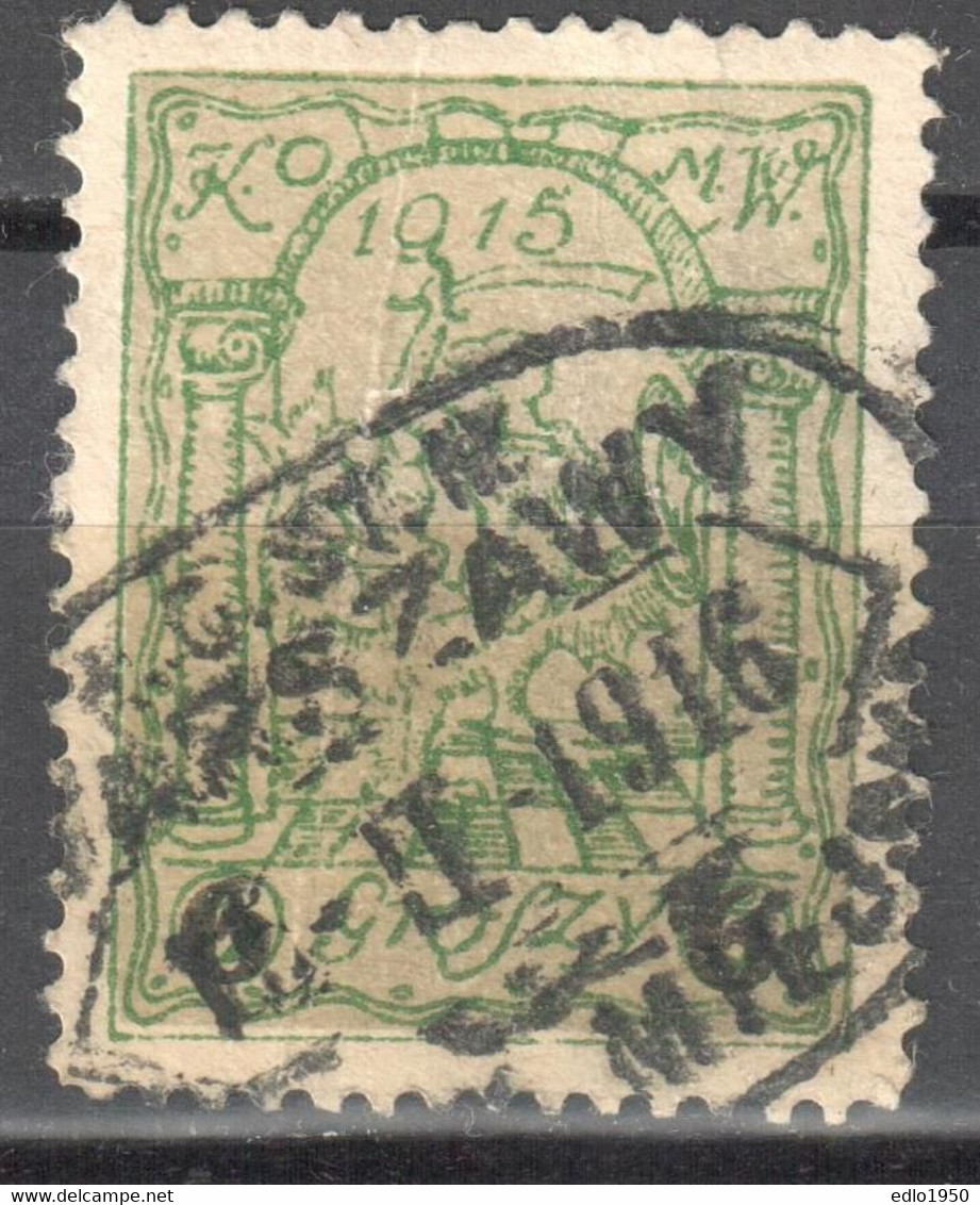 Poland 1915 - Warsaw Local Issues Mi.8 - Used - Oblitérés