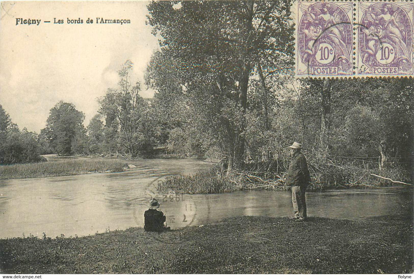 Flogny - Les Bords De L'armançon - Flogny La Chapelle