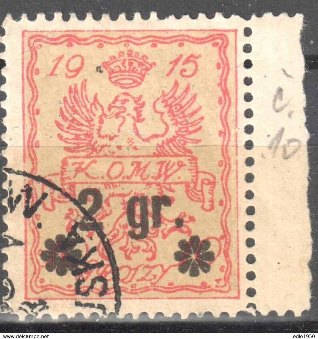 Poland 1915 - Warsaw Local Issues Mi.9 Used - Gebraucht