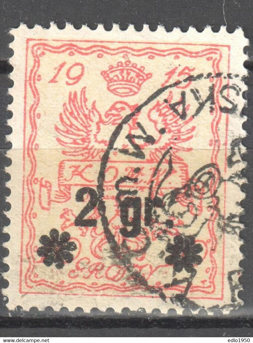Poland 1915 - Warsaw Local Issues Mi.9 Used - Used Stamps