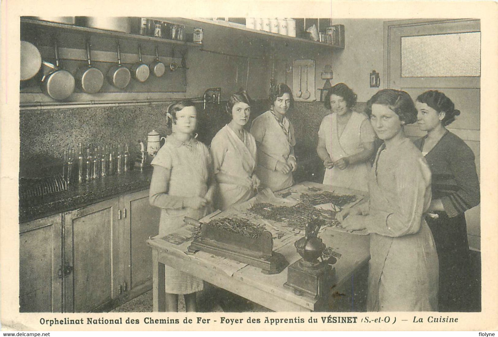 Le Vésinet - Orphelinat National Des Chemins De Fer - Foyers Des Apprentis - La Cuisine - école - Le Vésinet