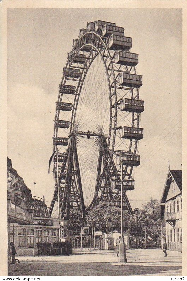 AK Wien - Prater - Riesenrad - 1932 (61387) - Prater