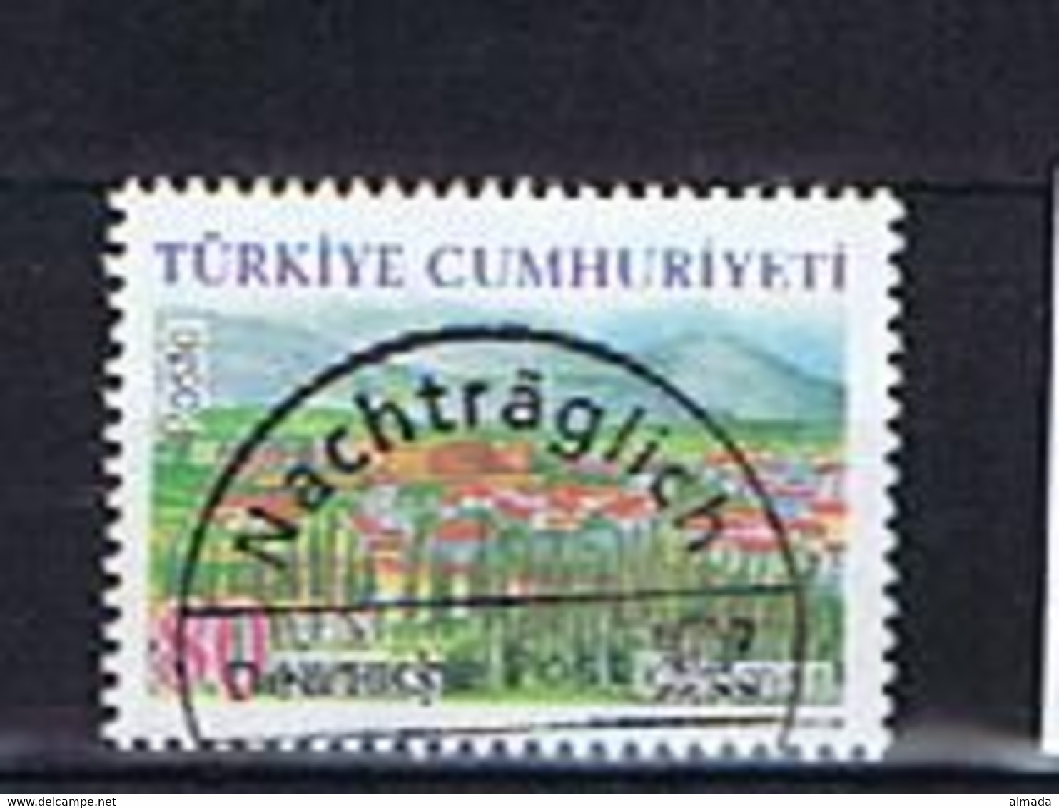 Türkei, Turkey 2008: Michel 3675 German "nachträglich Entwertet" = Belated Postmark Used, Gestempelt - Usati