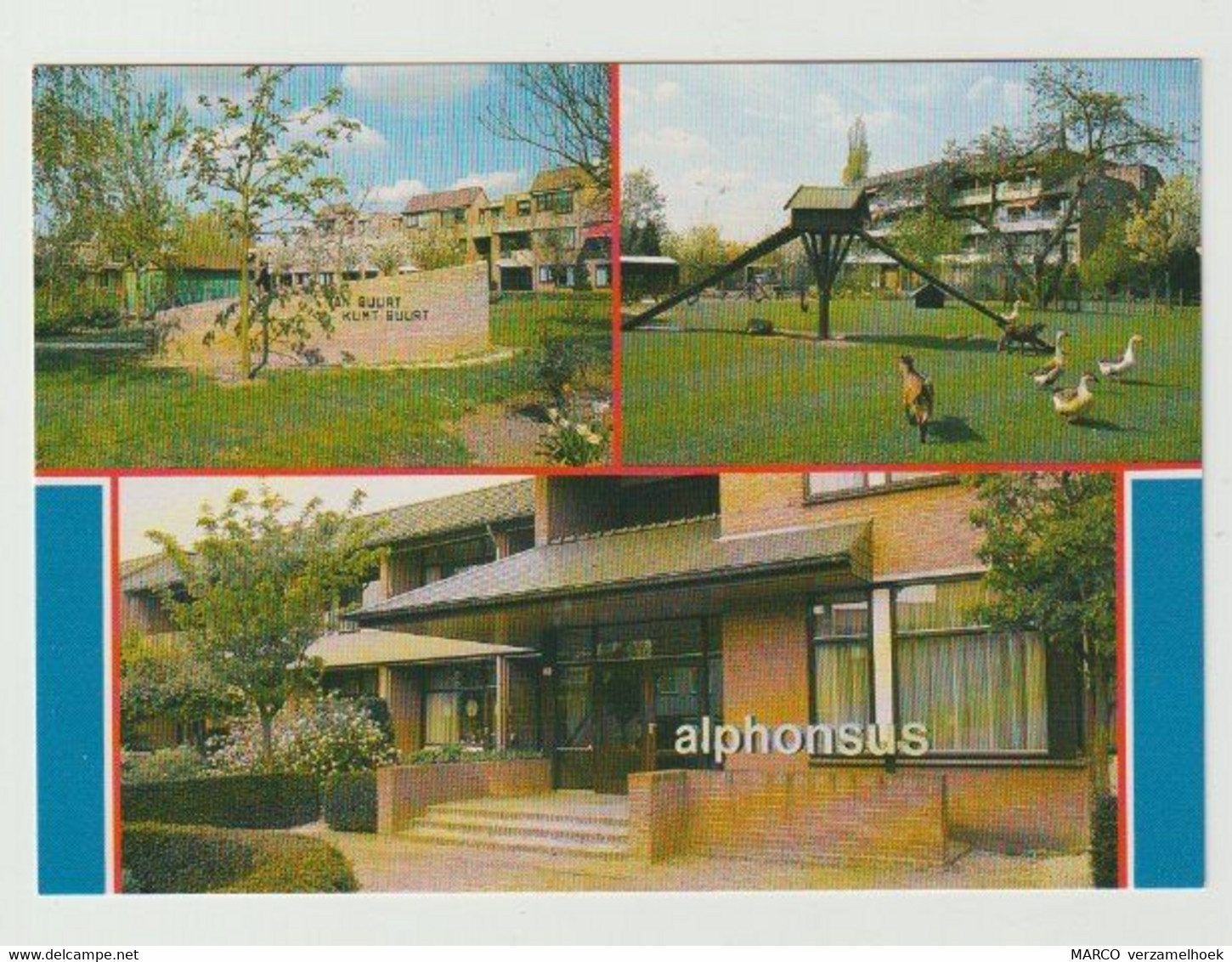 Postcard - Ansichtkaart: Verzorgingscentrum "alphonsus" Mierlo-hout Helmond (NL) - Helmond