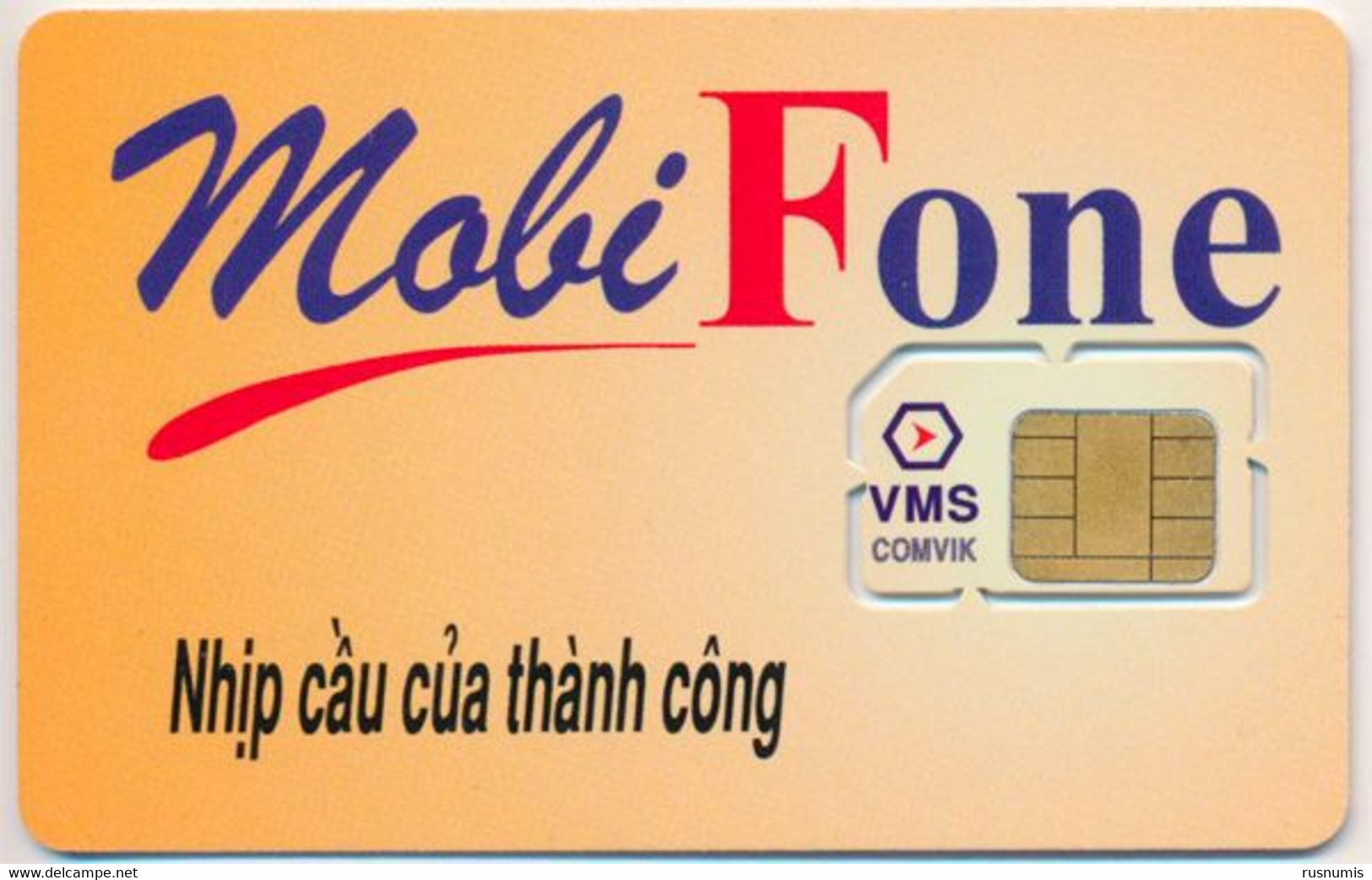 VIETNAM MobiFone GSM (SIM) CARD MINT UNUSED - Vietnam