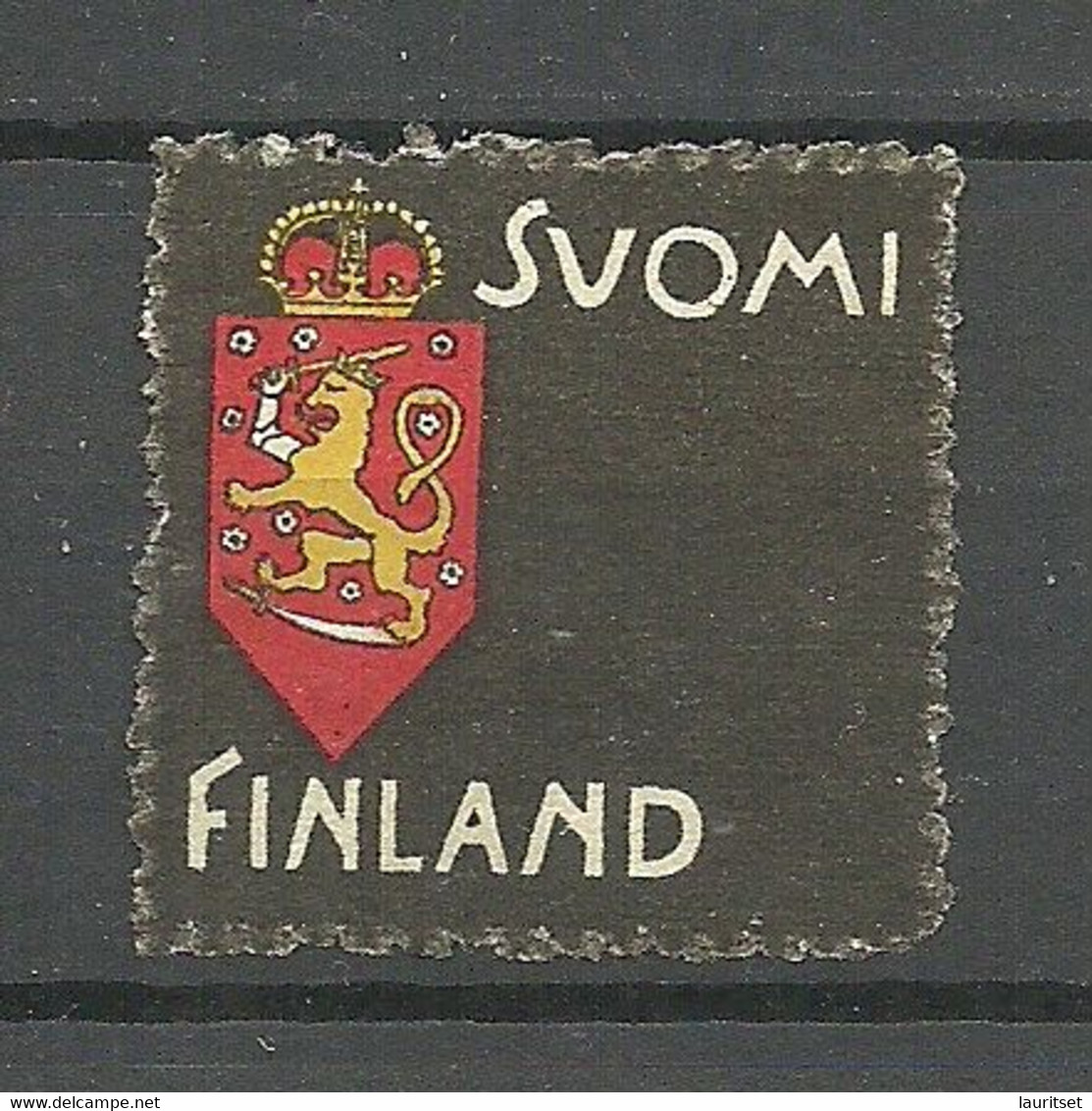 FINLAND FINNLAND 1900 Wappe Trauermarke (*) - Neufs