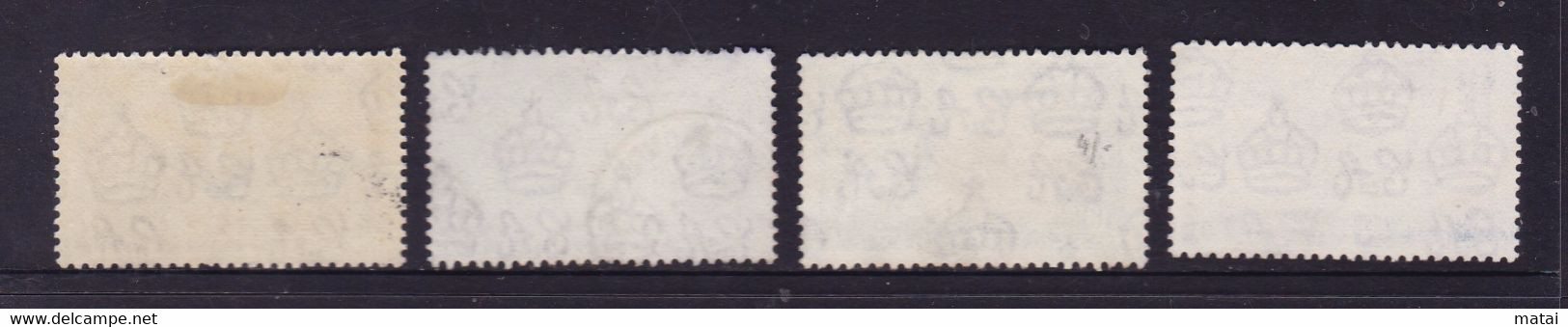 HONG KONG 1935, "Silver Wedding Jubilee GEORGE V", Serie Cancelled - 1941-45 Japanse Bezetting