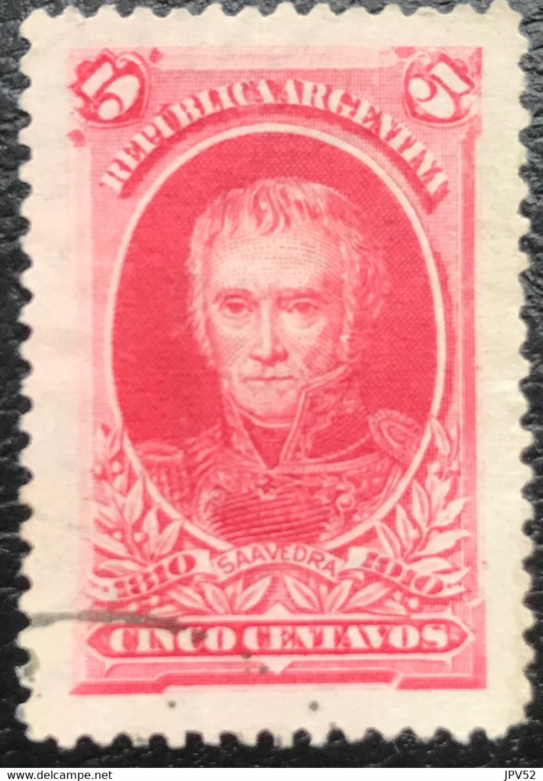 Republica Argentina - Argentinië - C11/40 - (°)used - 1910 - Michel 142 - 100j Onafhankelijkheid - Usados