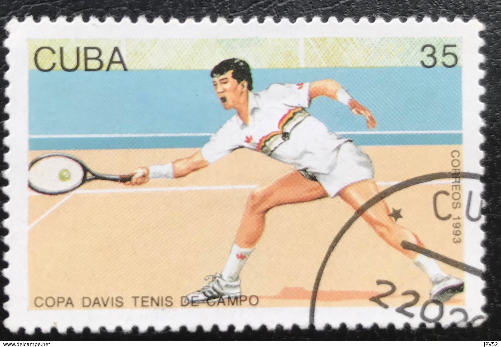 Cuba - C11/41 - (°)used - 1993 - Michel 3658 - Davis Cup - Usati