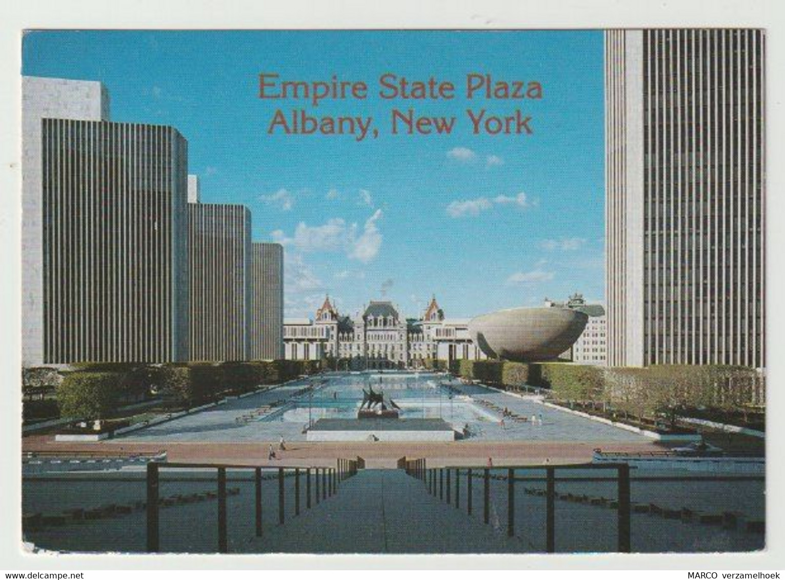 Ansichtkaart-postcard Empire State Plaza Albany New York (USA) - Albany