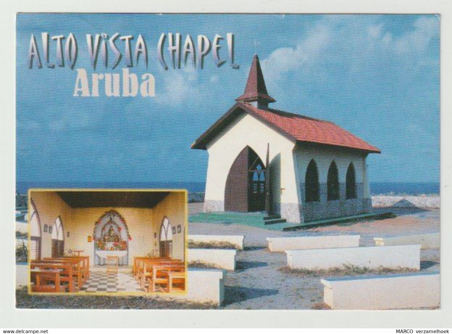 Ansichtkaart-postcard Alto Vista Chapel Aruba (N-A) - Aruba